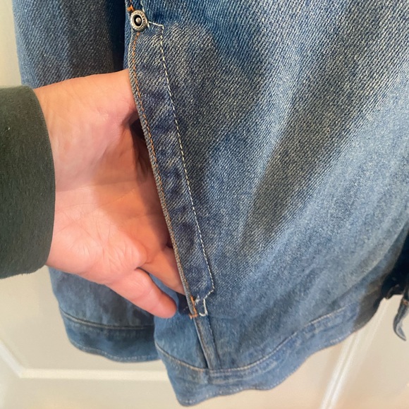 Vintage Y2K FUBU Premium Fat Albert and The Junkyard Garage Denim Jacket XXL - Picture 6 of 15